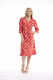 Jardin Exotique Dress Bias V Neck frill