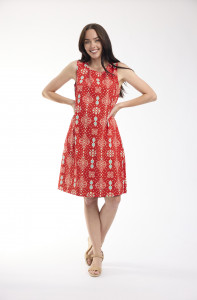 Jardin Exotique Dress Reversible Sleeveless