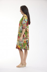 Jardin Exotique Dress Bubble Patch