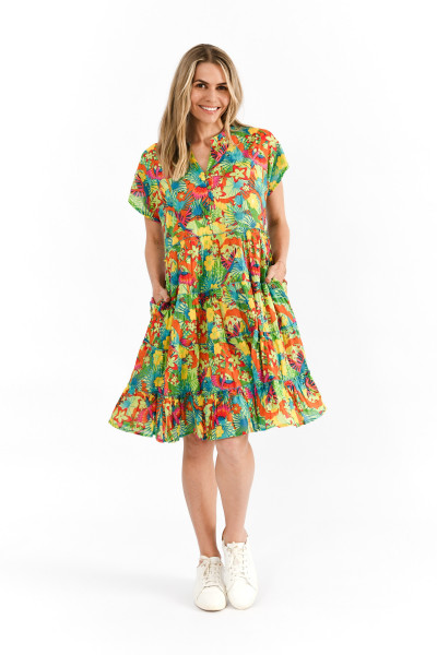 Leela V Neck Mini Dress