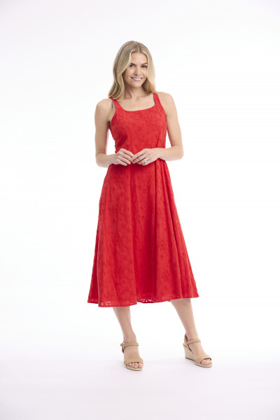Broderie Dress Strappy