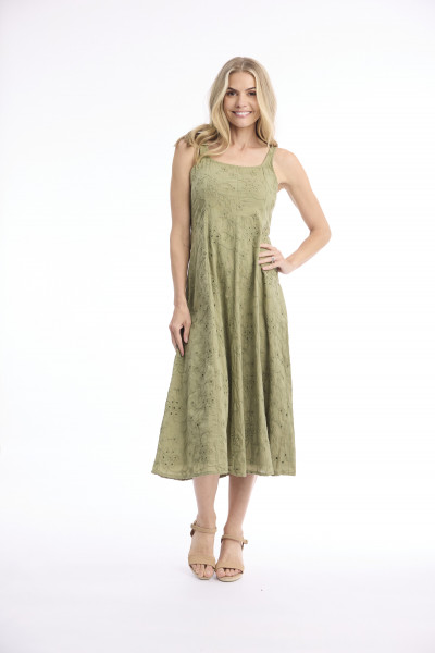 Broderie Dress Strappy