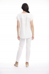 Broderie Top Embellished