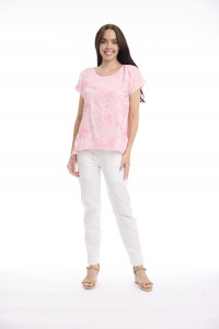 Broderie Top Embellished