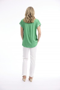 Broderie Top Embellished