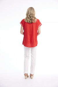 Broderie Top Embellished