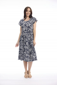 Cassis Dress Bias Pockets