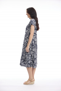 Cassis Dress Bias Pockets