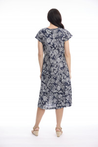 Cassis Dress Bias Pockets