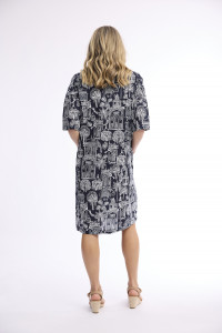 Cassis Dress Bubble Patch