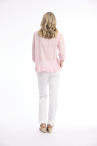 Cotton Gauze Top Buttonthrough