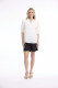 Cotton Gauze Top Pleated