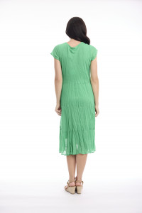 Cotton Gauze Dress Bias Pockets