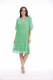 Cotton Gauze Dress Pleated