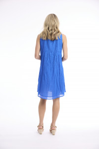 Cotton Gauze Dress Easy Fit Sleeveless