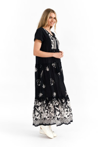 Zola V Neck Maxi Dress