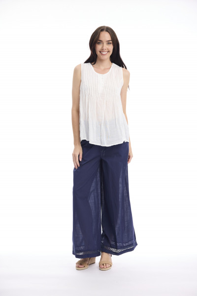 Cotton Slub Pant