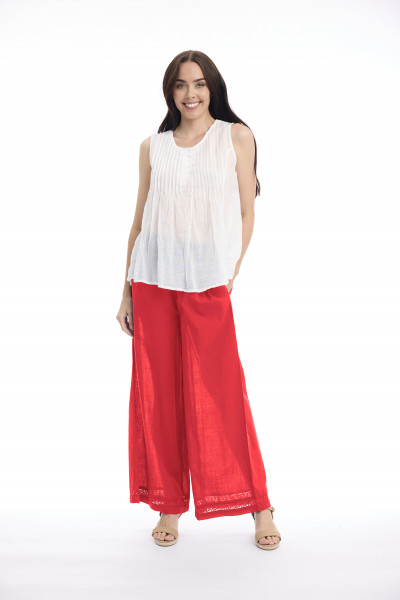 Cotton Slub Pant