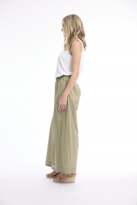 Cotton Slub Pant