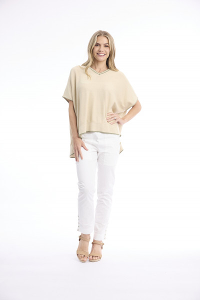 Knit Top Boxy