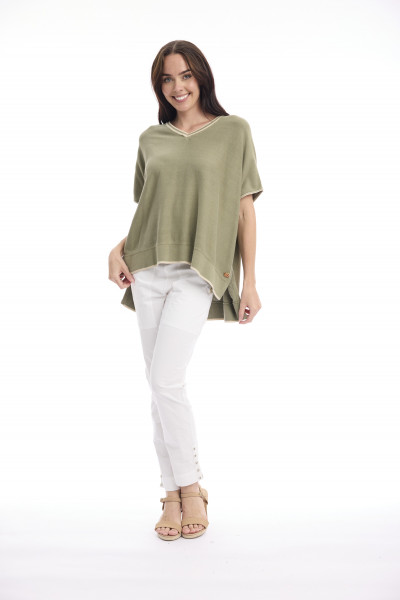 Knit Top Boxy