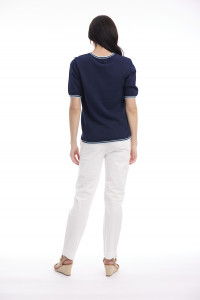 Knit Top Short Sleeve