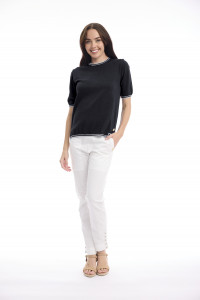 Knit Top Short Sleeve