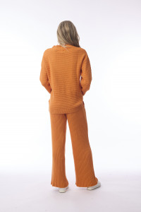Knit Pants Ribbed