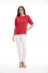 Knit Top Short Sleeve
