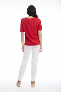 Knit Top Short Sleeve