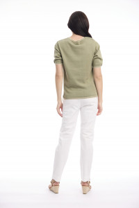 Knit Top Short Sleeve