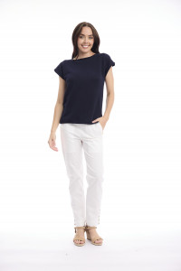 Knit Top Boatneck