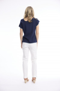 Knit Top Squareneck
