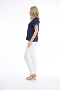 Knit Top Squareneck