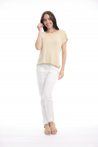 Knit Top Squareneck