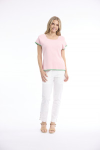 Knit Top Squareneck
