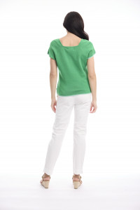 Knit Top Squareneck