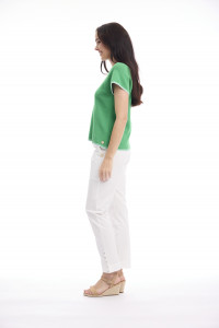 Knit Top Squareneck