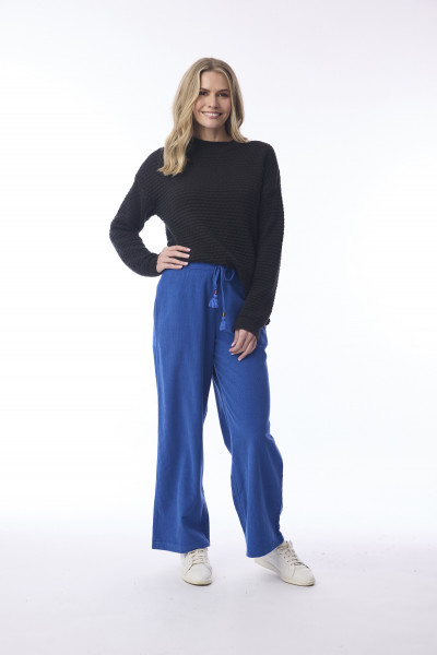 Cord Solid Trouser Flared