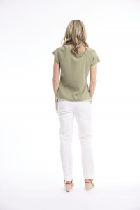 Knit Top Squareneck
