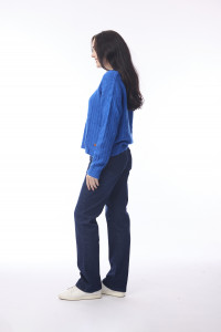 Wool Knit Jumper V-Neck