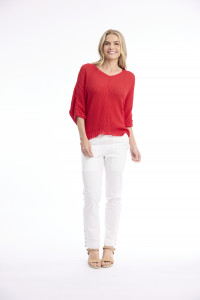 Knit Top Centre Seam