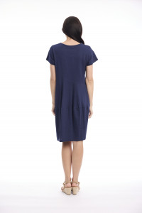 Cotton Knit Dress Bubble