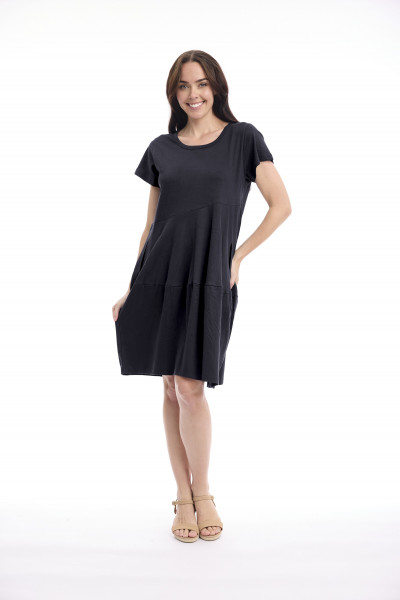 Cotton Knit Dress Bubble