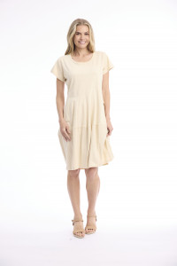 Cotton Knit Dress Bubble