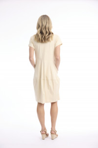 Cotton Knit Dress Bubble
