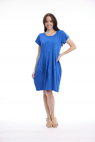 Cotton Knit Dress Bubble