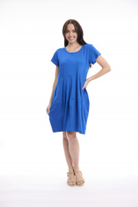 Cotton Knit Dress Bubble