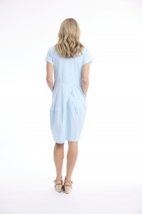 Cotton Knit Dress Bubble