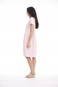 Cotton Knit Dress Bubble